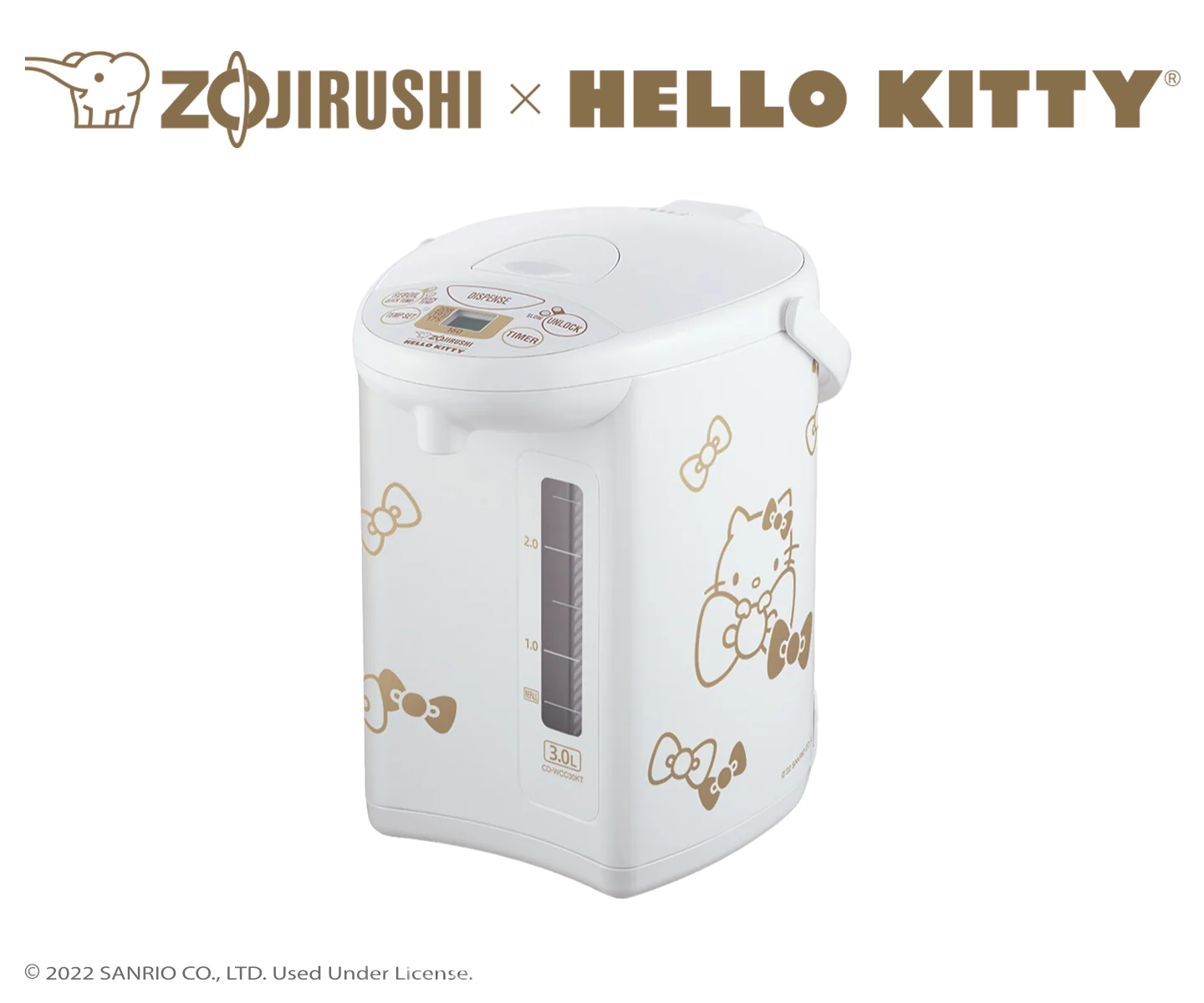 ZOJIRUSHI x HELLO KITTY® Micom Water Boiler & Warmer CD-WCC30KT