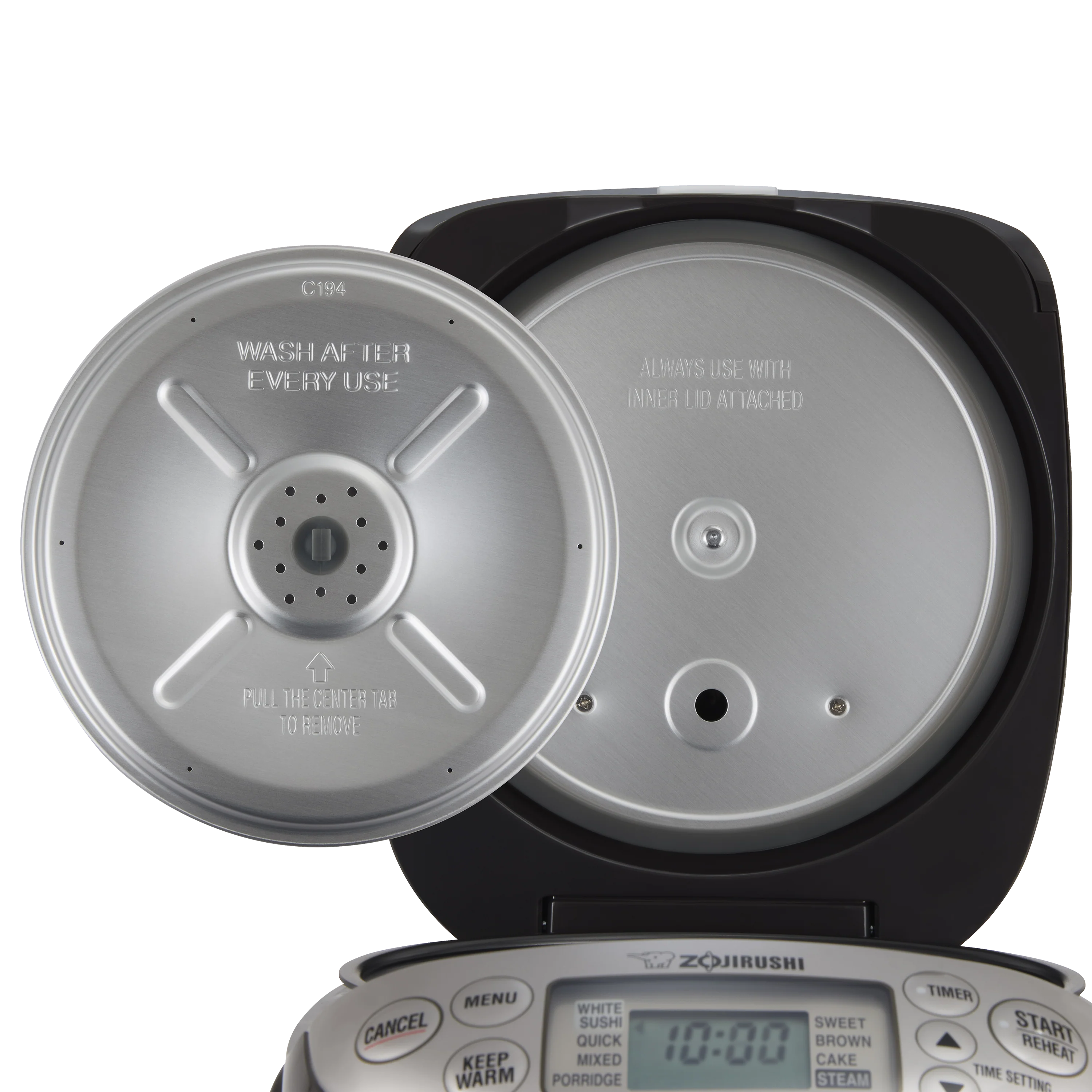 Micom Rice Cooker & Warmer (with PFAS-Free Nonstick) NS-TPC10/18 - Image 4