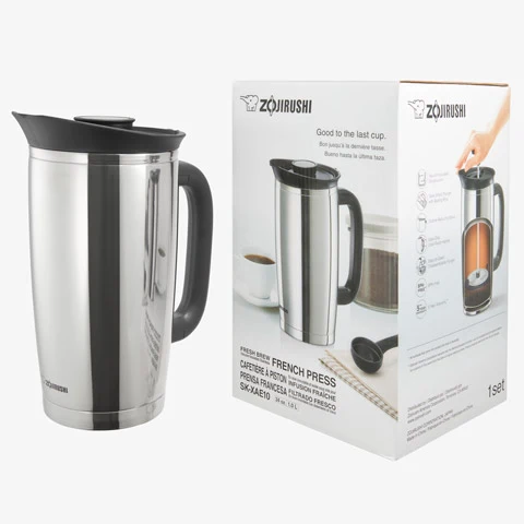 Fresh Brew Vacuum Insulated Stainless French Press SK-XAE10 - Image 11