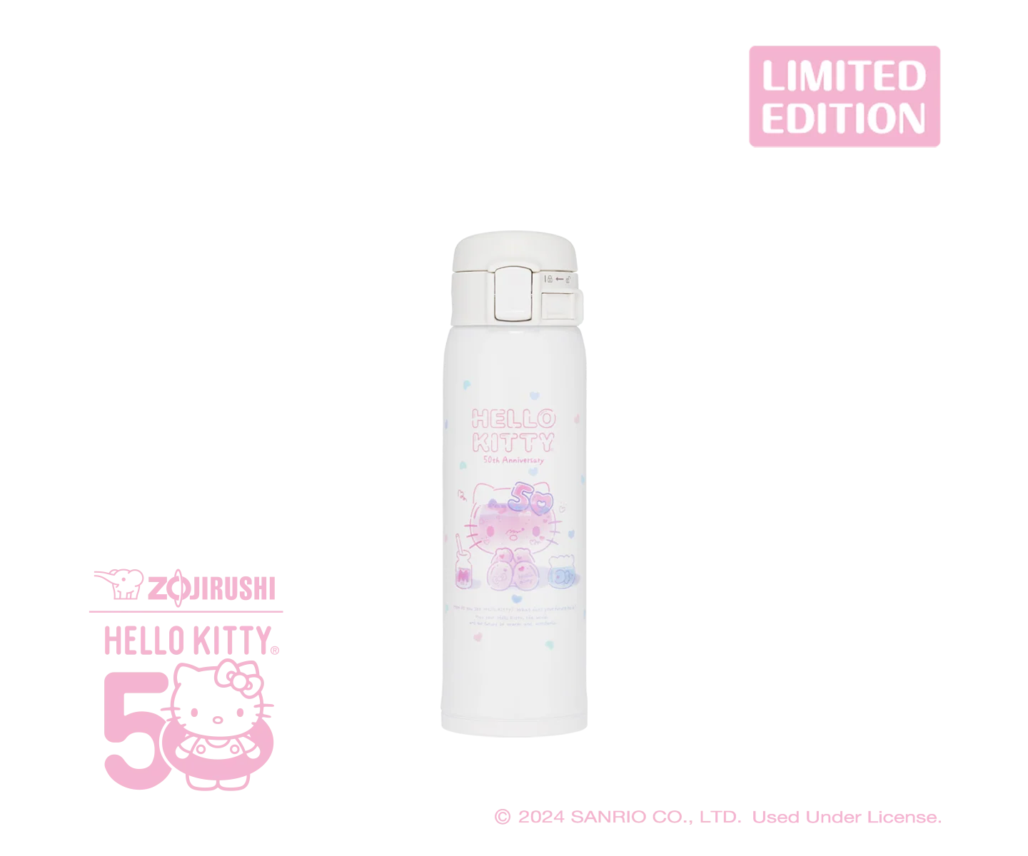 HELLO KITTY® 50th Anniversary Stainless Mug SM-SF48KT