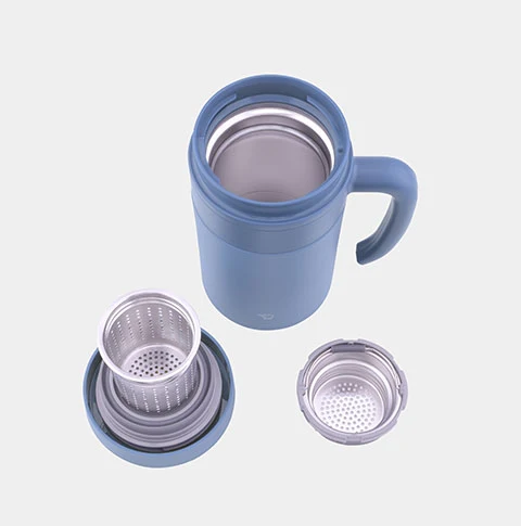 16 oz. Stainless Tea Tumbler with Handle SE-KAE48 - Image 5